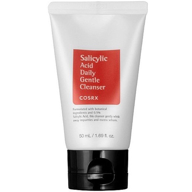 VEIDO PRAUSIKLIS SU SALICILO RŪGŠTIMI-COSRX Salicylic Acid Daily Gentle Cleanser 50 ml