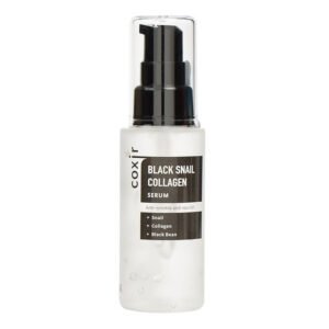 DRĖKINAMASIS VEIDO SERUMAS-COXIR Black Snail Collagen Serum 50 ml