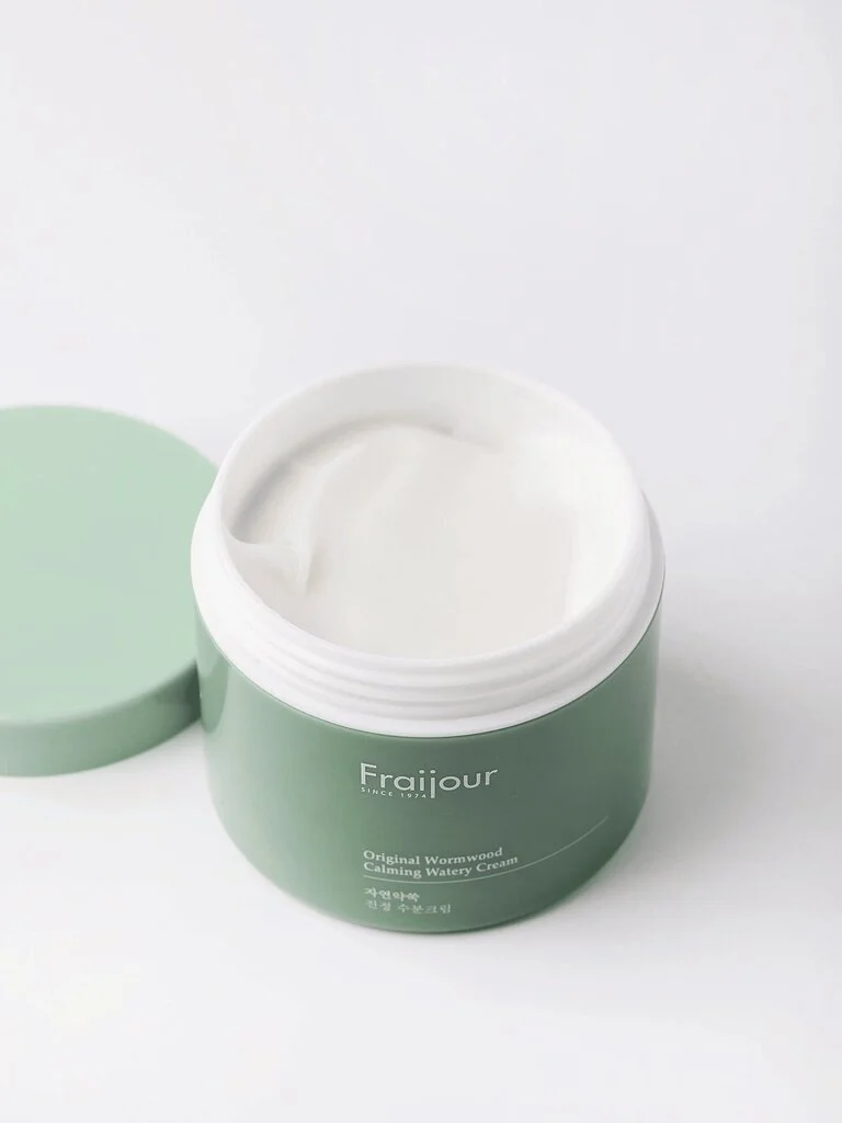 Raminantis veido kremas-Fraijour Original Herb Wormwood Calming Watery Cream 100 ml - Image 2