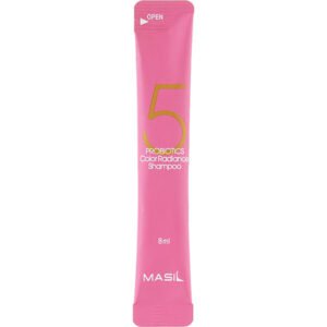 Šampūnas dažytiems plaukams-Masil 5 Probiotics Color Radiance Shampoo 8 ml