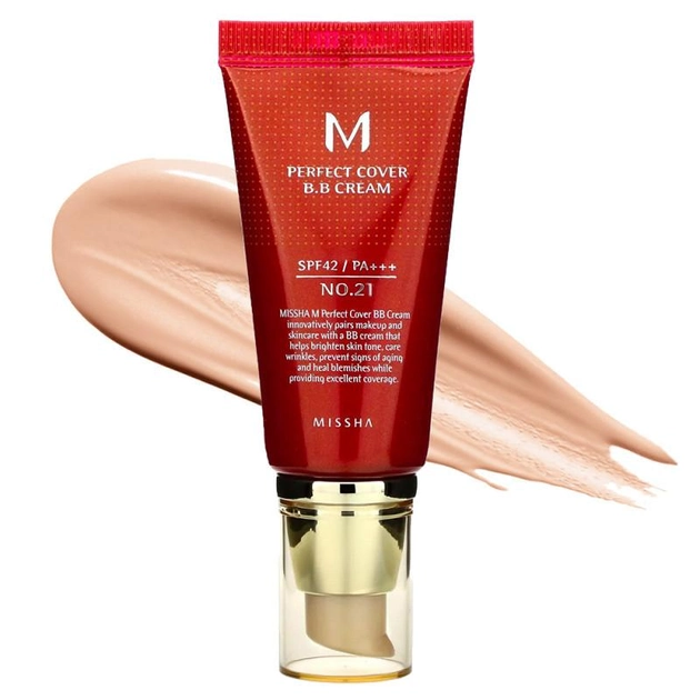 BB kremas-Missha M Perfect Cover BB Cream EX №21 SPF42 PA+++ 50 ml