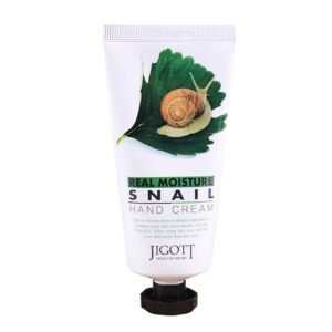 Rankų kremas su sraigių mucinu-Jigott Real Moisture Snail Hand Cream 100 ml