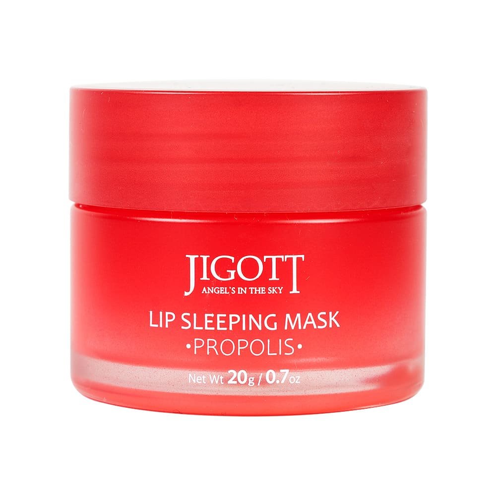 Naktinė lūpų kaukė su propoliu-JIGOTT Lip Sleeping Mask Propolis 20 ml