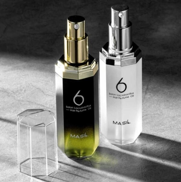 Drėkinantis plaukų aliejus-Masil Lactobacillus Hair Perfume Oil Moisture 66 ml - Image 2