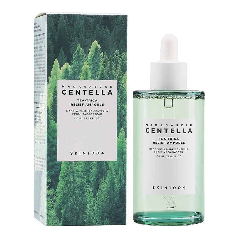 Raminantis veido serumas probleminei odai-SKIN1004 Madagascar Centella Tea-Trica 100 ml