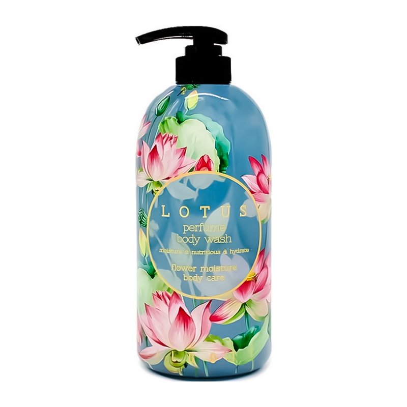 Kūno prausiklis-JIGOTT Lotus Perfume Body Wash 750 ml