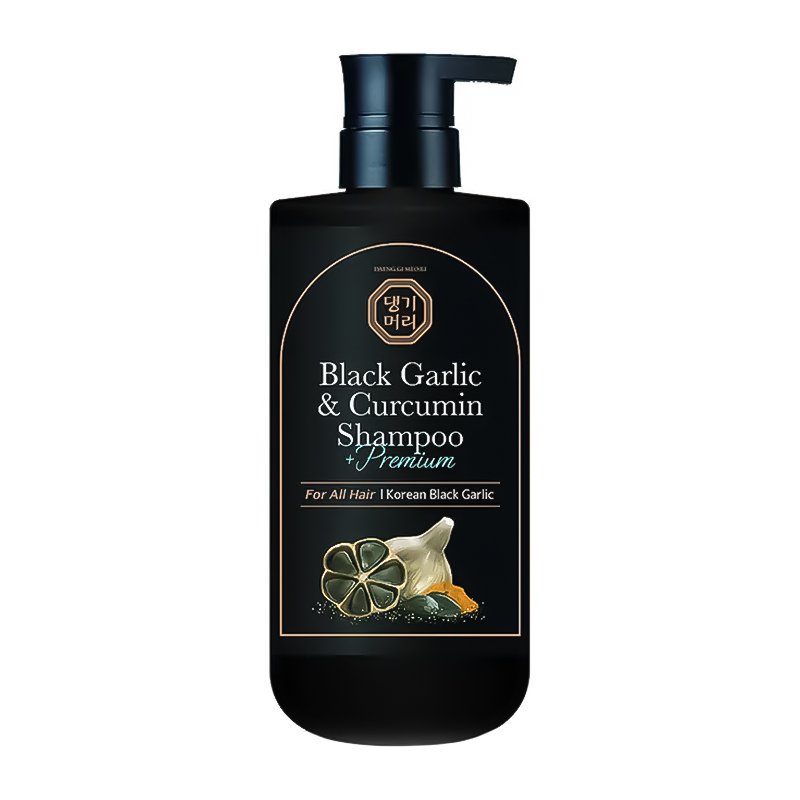 Plaukų šampūnas riebiai galvos odai Daeng Gi Meo Ri Black Garlic & Curcumin Shampoo, 500 ml